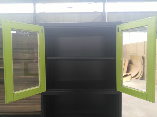 新しい設計0.5mm H1920mm緑の食器棚